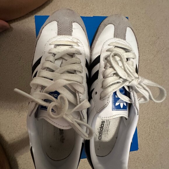 Adidas Samba OG – White/Black/Gum – Women’s 6 - Picture 2 of 7